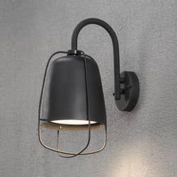 Konstsmide 7526-750 éclairage mural Noir Adapté à une utilisation extérieure
