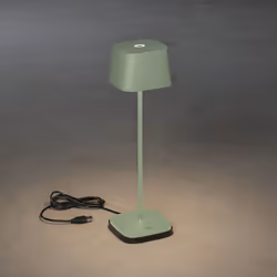 Konstsmide 7814-630 éclairage extérieur Éclairage de table extérieur Ampoule(s) non remplaçable(s) LED 2,5 W Vert, Gris