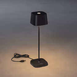 Konstsmide Capri lampe de table 2,2 W LED Noir - Vue supplémentaire 8