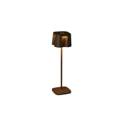 Konstsmide Nice lampe de table 2,5 W LED Couleur rouille