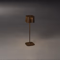 Konstsmide Nice lampe de table 2,5 W LED Couleur rouille