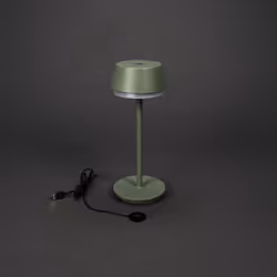 Konstsmide Lyon lampe de table 2,5 W LED Vert, Gris