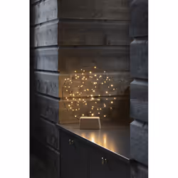 Konstsmide 1783-787 lumière décorative Figurine lumineuse décorative Noir 100 lampe(s) LED 2 W
