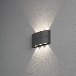 Konstsmide 7853-370 éclairage mural Anthracite, Gris Adapté à une utilisation extérieure