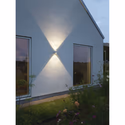 Konstsmide 7884-250 éclairage mural Blanc Adapté à une utilisation à l'intérieur Adapté à une utilisation extérieure Ampoule(s) non remplaçable(s) 5,5 W