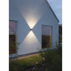 Konstsmide 7884-250 éclairage mural Blanc Adapté à une utilisation à l'intérieur Adapté à une utilisation extérieure Ampoule(s) non remplaçable(s) 5,5 W