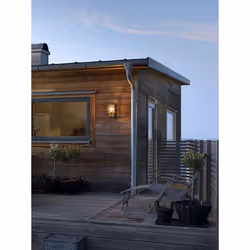 Konstsmide 7885-750 éclairage mural Noir Adapté à une utilisation à l'intérieur Adapté à une utilisation extérieure E27