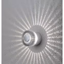 Konstsmide Monza, Surface, Rond, Argent