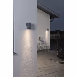 Konstsmide 7908-370 éclairage mural Anthracite, Gris Adapté à une utilisation extérieure