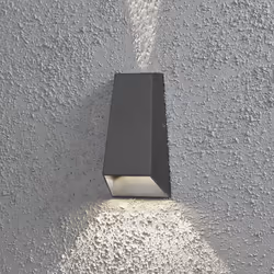 Konstsmide 7911-370, 2 ampoule(s), 3000 K, IP54, Anthracite, Gris