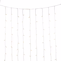 Konstsmide 2793-833, 320 lampe(s), LED, Ambre, Extérieure, Transparent, Plastique