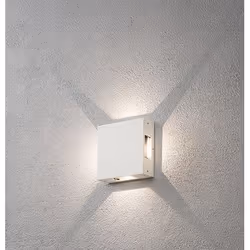 Konstsmide Cremona, Surface, Rectangle, 4 ampoule(s), Blanc