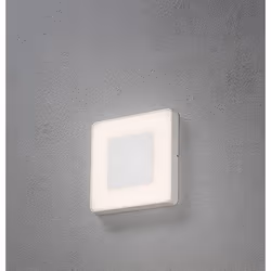 Konstsmide Carrara, Surface, Carré, 1 ampoule(s), Blanc