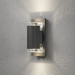 Konstsmide 7987-370 éclairage mural Anthracite, Gris Adapté à une utilisation extérieure