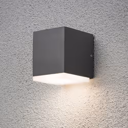 Konstsmide 7990-370, 1 ampoule(s), 3000 K, IP54, Anthracite, Gris