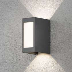 Konstsmide 7992-370 éclairage mural Anthracite, Gris Adapté à une utilisation extérieure