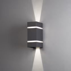 Konstsmide 7998-370, 2 ampoule(s), 3000 K, IP54, Anthracite, Gris