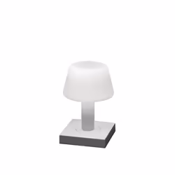 Konstsmide 7825-252, Éclairage de table extérieur, Blanc, Aluminium, IP54, Façade, Jardin, Allée, Entrée, Garage, Pelouse, Pa ...