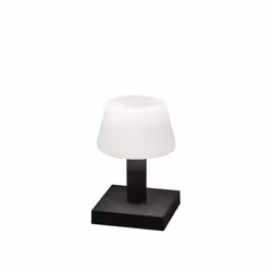 Konstsmide 7825-372, Éclairage de table extérieur, Noir, Aluminium, IP54, Façade, Jardin, Allée, Entrée, Garage, Pelouse, Pat ...