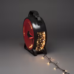Konstsmide 3839-107 lumière décorative Guirlande lumineuse décorative Noir, Rouge 1000 lampe(s) LED 0,01 W E