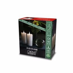 Konstsmide Wax candles 0,06 W LED Blanc