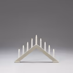 Konstsmide 3984-975, Beige, Bois, IP20, 1,7 m, 1074-030, 9 ampoule(s)