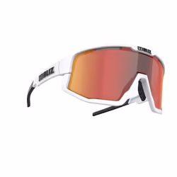 Bliz Fusion Lunettes de cyclisme Unisexe Cerclé Blanc