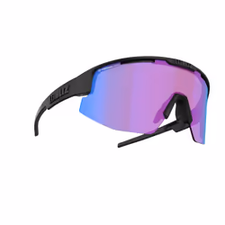 Bliz Matrix Nano Nordic Light Lunettes de cyclisme Unisexe Demi-contour Noir