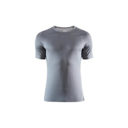 T-Shirt Running - CRAFT - Homme Pro Dry Nanoweight SS Tee - Gris - Respirant - Route