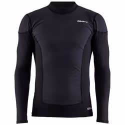 Maillot Craft Active Extreme X Wind Ls M Hauts Homme - Noir-Gris Granit - Manches longues - Running - Respirant