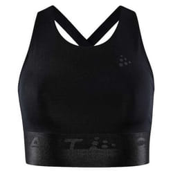 Haut de sport femme - Craft Sportswear - Core Charge - Soutien léger - Bretelles croisées - Noir
