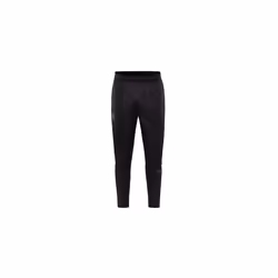 Pantalon Running - CRAFT - Homme PRO HYDRO PANTS - Noir - Coupe-vent et imperméable - Détails réfléchissants