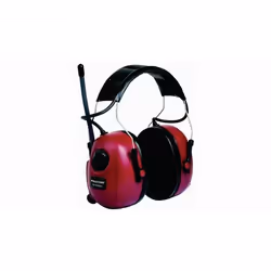 Casque antibruit 3M Peltor - Radio FM - Alert 30dB Rouge - 7000108376
