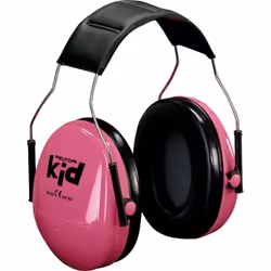 Protection auditive Peltor ™ enfants KID, rose • Spécialement développé pour les oreilles sensibles des enfants • Profil conf ...