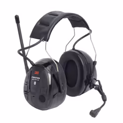 3M MRX21AWS5, Avec fil &amp;sans fil, 430 g, Casque, Noir