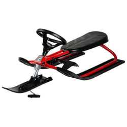 STIGA Sports 7342-1105-00 traîneau Snow racer Noir, Rouge Acier