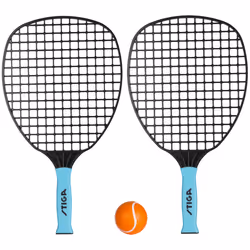 Stiga Allround, Plastique, Balle de raquette de plage, Étui de transport, 2 pièce(s), Noir, Bleu