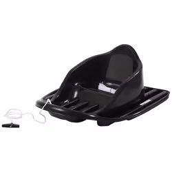 Stiga Cruiser, Traîneau, Noir, Plastique, Monochromatique, unisexe, 1 siège(s)