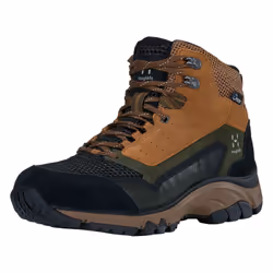 Haglöfs 498090.47T 42, Femelle, Adulte, Noir, Marron, Bottes d’extérieur, Randonnée, EUE