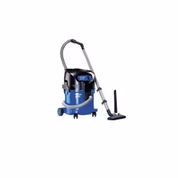 Nilfisk 302003405, Sec, Noir, Bleu, Polyéthylène téréphthalate (PET), 30 L, 61,6 L/s, 25 kPa
