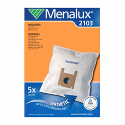 Sacs pour aspirateur 2103 + 1 micro filtre Menalux 900196197 - ASPIRATEURS MOULINEX/ROWENTA