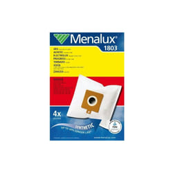 Menalux - 1803 pack avec 4 sacs à poussière et microfiltre duraflow pour aeg electrolux progress volta hoover