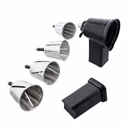 Electrolux 9001672196, Ensemble de moulin râpe, Noir, Acier inoxydable, EKM4000, EKM4100, EKM4200, EKM4300, EKM4400, EKM4500 ...