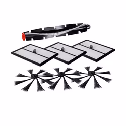 AEG ARK2, Aspirateur robot, Jeu de brosses de rouleau, Noir, Blanc, 7 pièce(s), 3 pièce(s)
