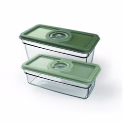 Electrolux EVFB1, Régler, Rectangulaire, Vert, Transparent, 2 pièce(s)