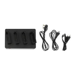 Brodit 216127 Organiseur de station de chargement Support de bureau Plastique Noir