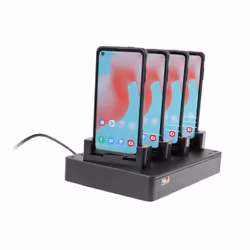 Brodit 216127 Organiseur de station de chargement Support de bureau Plastique Noir