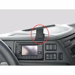 Brodit 855113, Support passif, Voiture, Noir