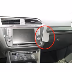 Brodit ProClip, Mobile/smartphone, Support passif, Voiture, Noir
