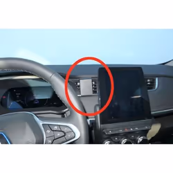 Brodit 855583, Mobile/smartphone, Support passif, Voiture, Noir